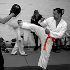 Action from recent class!