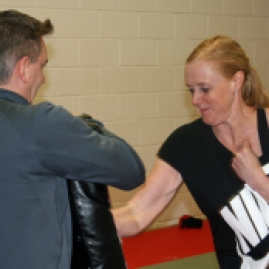 Angie Punching Tom